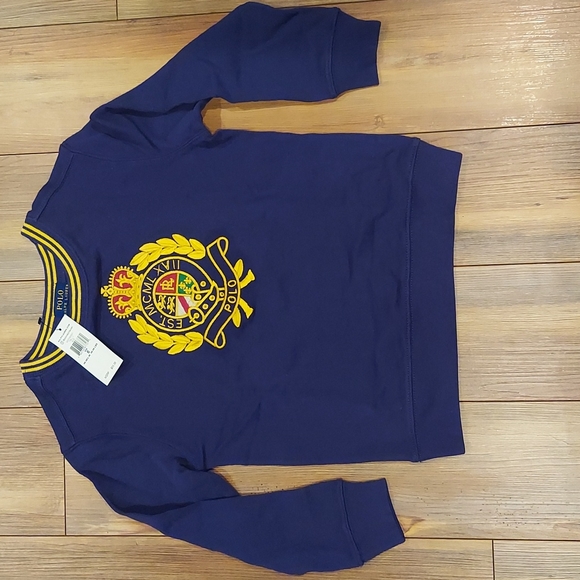 Polo by Ralph Lauren Other - 🚫SOLD🚫 Polo Ralph Lauren Crest Cotton Sweatshirt Boys Size 6